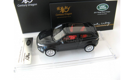 Land Rover Range Rover Evoque 2011 santorini black, масштабная модель, Century Dragon, scale43