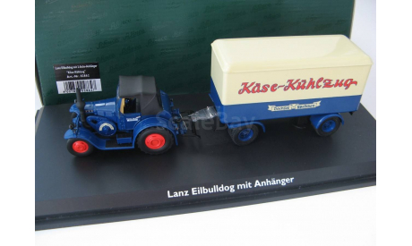 Lanz Eilbulldog 2-Achs-Anhanger ’Kase-Kuhlzug’ Редкий Шуко!, масштабная модель, scale43, SCHUCO