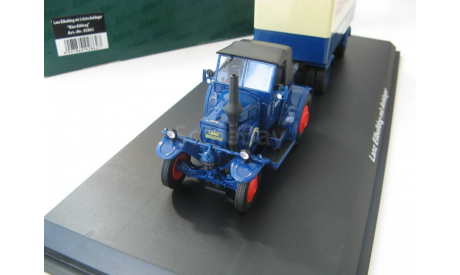 Lanz Eilbulldog 2-Achs-Anhanger ’Kase-Kuhlzug’ Редкий Шуко!, масштабная модель, 1:43, 1/43, SCHUCO