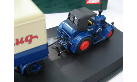 Lanz Eilbulldog 2-Achs-Anhanger ’Kase-Kuhlzug’ Редкий Шуко!, масштабная модель, 1:43, 1/43, SCHUCO