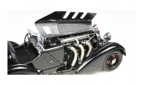 Mercedes-Benz SSK ’Black Prince’ 1934, масштабная модель, scale18, CMC