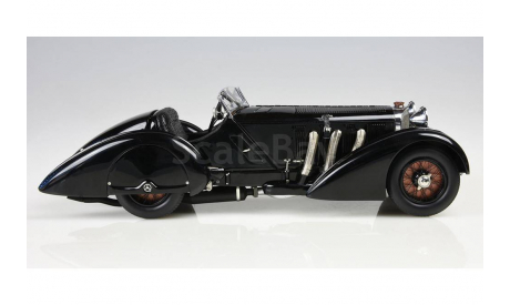 Mercedes-Benz SSK ’Black Prince’ 1934, масштабная модель, scale18, CMC
