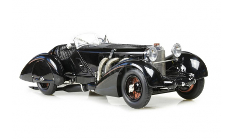 Mercedes-Benz SSK ’Black Prince’ 1934, масштабная модель, scale18, CMC