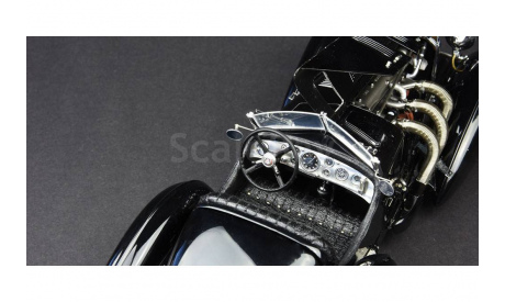 Mercedes-Benz SSK ’Black Prince’ 1934, масштабная модель, scale18, CMC