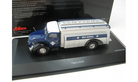 Magirus S6500 tanker ’Aral’ blue, масштабная модель, scale43, Schuco