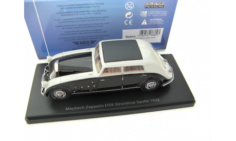 Maybach Zeppelin DS8 Stromlinie 1932 gray/black SALE!, масштабная модель, 1:43, 1/43, Neo Scale Models