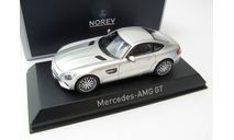 MERCEDES AMG GT (С190) Silver 2015 г., масштабная модель, scale43, Norev, Mercedes-Benz