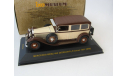 MERCEDES-BENZ 460 NÜRBURG Pullman (W08) Beige and Brown 1931 г. Редкая Музейка!, масштабная модель, scale43, IXO Museum (серия MUS)