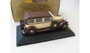 MERCEDES-BENZ 460 NÜRBURG Pullman (W08) Beige and Brown 1931 г. Редкая Музейка!, масштабная модель, scale43, IXO Museum (серия MUS)