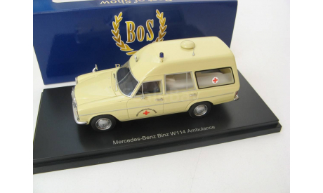 Mercedes-Benz Binz (W114) Ambulance, DRK, масштабная модель, scale43, Best оf Show