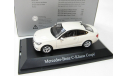 Mercedes-Benz C-Class coupe diamond white, масштабная модель, scale43, Norev