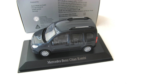 Mercedes-Benz Citan Kombi Tenorite gray metallic, масштабная модель, 1:43, 1/43, Minichamps