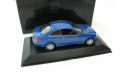 Mercedes-Benz CLK-Class Coupe 2002 blue metallic, масштабная модель, 1:43, 1/43, Minichamps