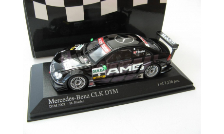 Mercedes-Benz CLK DTM 2003 M. Fässler, масштабная модель, 1:43, 1/43, Minichamps