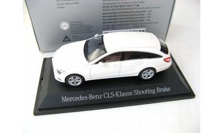 Mercedes-Benz CLS-Class Shooting Brake (X218) diamond white, масштабная модель, scale43, Norev
