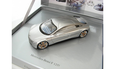Mercedes-Benz F 125 silver, масштабная модель, 1:43, 1/43, Spark