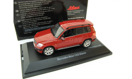 Mercedes-Benz GLK Offroad red 2008 Редкий Шуко!, масштабная модель, scale43, Schuco