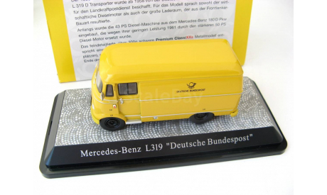 Mercedes-Benz L319 ’Deutsche Post’, масштабная модель, Premium Classixxs, scale43