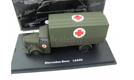 Mercedes-Benz L6600 Planen-LKW ’Bundeswehr’. Редкий Шуко!, масштабная модель, Schuco, scale43