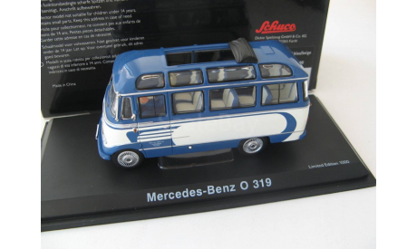 Mercedes Benz O319 bus blue/beige, масштабная модель, scale43, SCHUCO, Mercedes-Benz