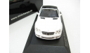 Mercedes-Benz SL55 AMG Convertible white 2007 г., масштабная модель, scale43, Minichamps