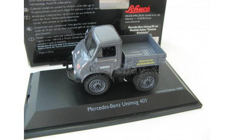 Mercedes-Benz Unimog 401 ’Deutsche Bundesbahn’ Редкий Шуко!, масштабная модель, 1:43, 1/43, SCHUCO