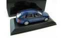 Mercedes-Benz C-Class T-Model jaspis blue 2001 г., масштабная модель, 1:43, 1/43, Minichamps