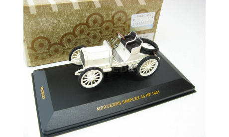 MERCEDES SIMPLEX 35 HP White 1901 г. RARE!, масштабная модель, 1:43, 1/43, IXO Museum (серия MUS), Mercedes-Benz