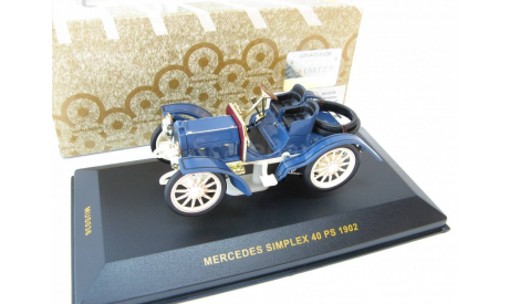 MERCEDES SIMPLEX 40 PS Blue 1902 г., масштабная модель, scale43, IXO Museum (серия MUS), Mercedes-Benz