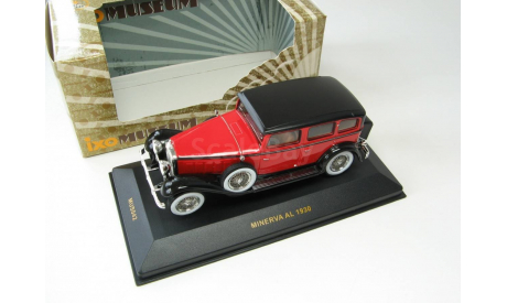 MINERVA AL Bordeaux and Black 1930 г. SALE! Последний!, масштабная модель, 1:43, 1/43, IXO Museum (серия MUS)