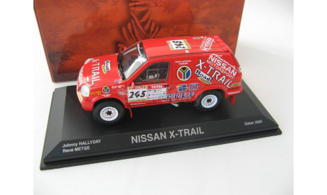 Nissan X-Trail Dakar Hallyday / Metge 2002 #245, масштабная модель, scale43, Norev