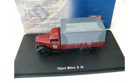 Opel Blitz S 3t Distler red/grey. Редкий Шуко!, масштабная модель, SCHUCO, scale43