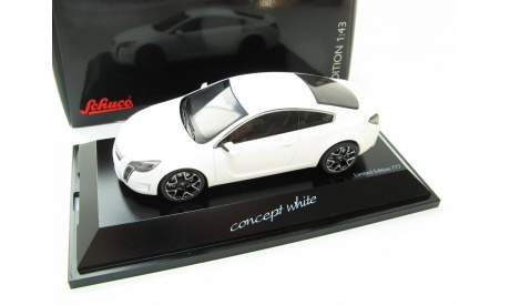 Opel GTC Concept „Сoncept white“ 2008 г. Редкий Шуко!, масштабная модель, 1:43, 1/43, Schuco