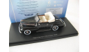 Opel Kapitan Hebmuller Cabriolet black 1940 г., масштабная модель, scale43, Neo Scale Models