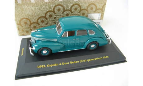 OPEL KAPITÄN Sedan (первой серии) 1939 Green. SALE!, масштабная модель, scale43, IXO Museum (серия MUS)