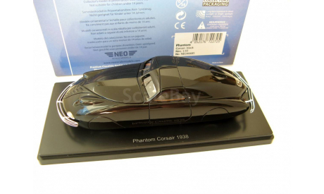 Phantom Corsair 1938 black, масштабная модель, scale43, Neo Scale Models