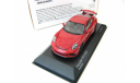 Porsche 911 (991) GT3 2017 carmine red, масштабная модель, Minichamps, scale43