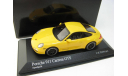 Porsche 911 (997 II) Carrera GTS 2011 yellow, масштабная модель, 1:43, 1/43, Minichamps