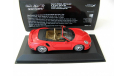 Porsche 911 Turbo S Cabriolet 2013 red, масштабная модель, scale43, Minichamps