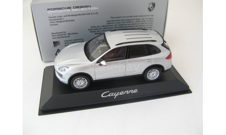 Porsche Cayenne 2010 silver, масштабная модель, Minichamps, scale43