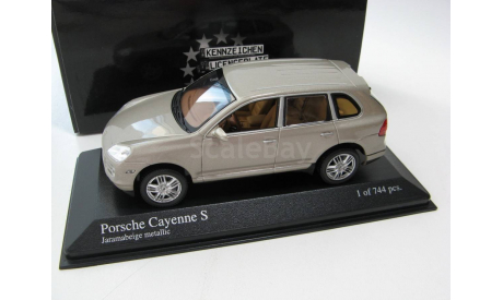 Porsche Cayenne S 2007 beige metallic, масштабная модель, scale43, Minichamps