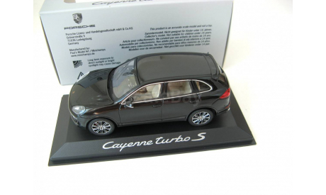 Porsche Cayenne Turbo S black, масштабная модель, Minichamps, scale43