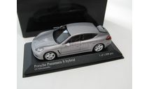 Porsche Panamera S Hybrid 2011 silver, масштабная модель, 1:43, 1/43, Minichamps