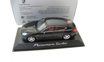 Porsche Panamera Turbo black, масштабная модель, scale43, Minichamps