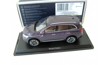 RENAULT Koleos (кроссовер) 2016 Purple, масштабная модель, scale43, Norev