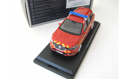 RENAULT Megane Estate ’Pompiers’ (пожарный) 2016, масштабная модель, scale43, Norev