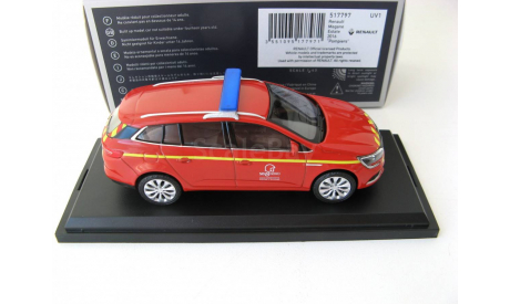 RENAULT Megane Estate ’Pompiers’ (пожарный) 2016, масштабная модель, scale43, Norev