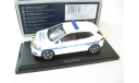 Renault Megane Police Municipale 2016 white with yellow-blue strip, масштабная модель, scale43, Norev