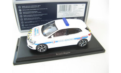 Renault Megane Police Municipale 2016 white with yellow-blue strip