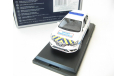 Renault Megane Police Municipale 2016 white with yellow-blue strip, масштабная модель, scale43, Norev